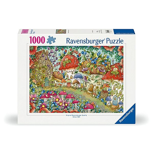 Ravensburger Verlag Niedliche Pilzhäuschen in der Blumenwiese