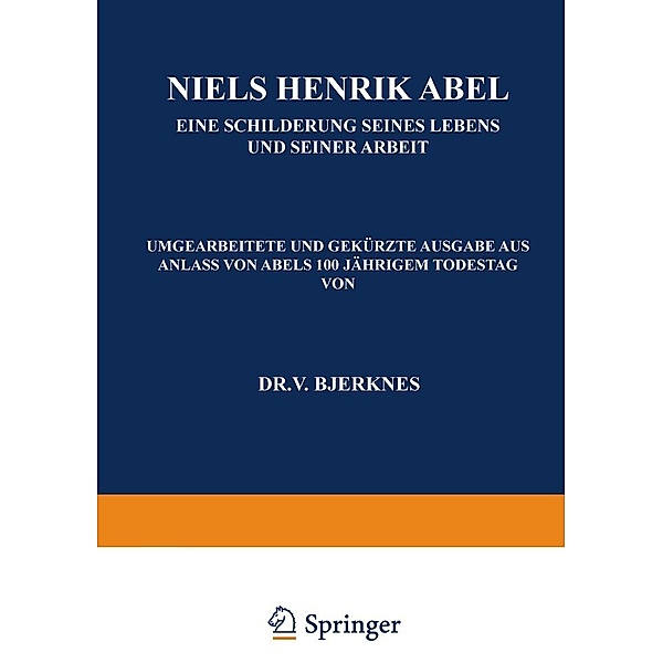 Niels Henrik Abel, NA Bjerknes, NA Wegener-Köppen