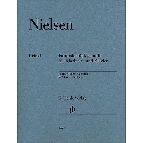 Nielsen, C: Fantasiestücke g-moll für Klarinette und Klavier, Carl Nielsen