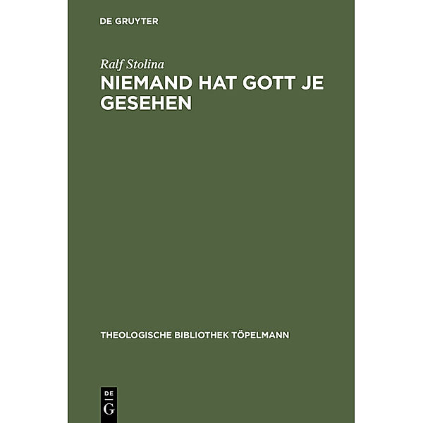 Niemand hat Gott je gesehen, Ralf Stolina