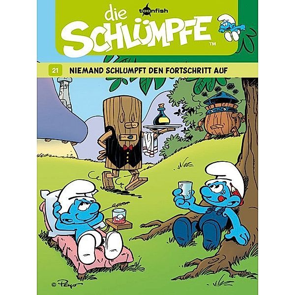 Niemand schlumpft den Fortschritt auf / Die Schlümpfe Bd.21, Peyo, Thierry Culliford