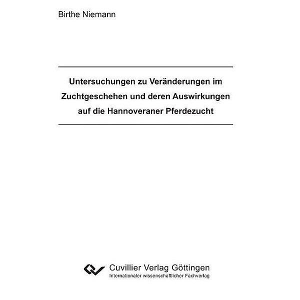 Niemann, B: Untersuchungen zu Veränderungen, Birthe Niemann