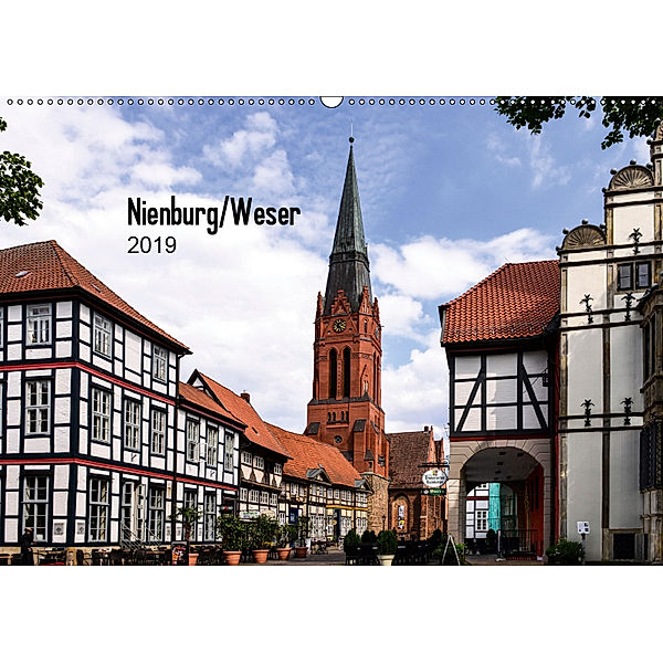 Nienburg an der Weser (Wandkalender 2019 DIN A2 quer), Heinz Wösten