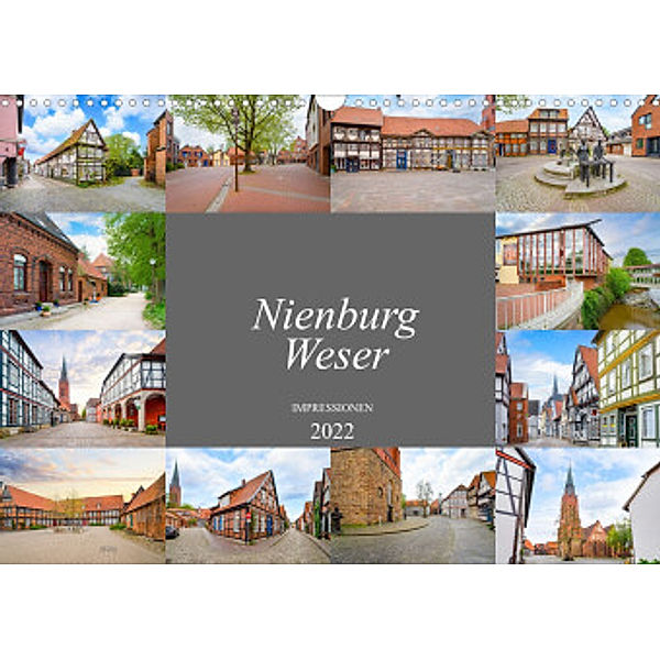 Nienburg Weser Impressionen (Wandkalender 2022 DIN A3 quer), Dirk Meutzner