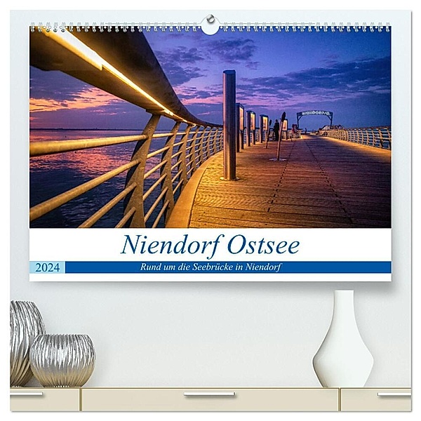 Niendorf Ostsee (hochwertiger Premium Wandkalender 2024 DIN A2 quer), Kunstdruck in Hochglanz, Thorsten Assfalg Photographie