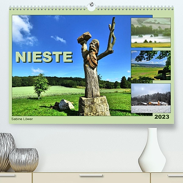 Nieste (Premium, hochwertiger DIN A2 Wandkalender 2023, Kunstdruck in Hochglanz), Sabine Löwer