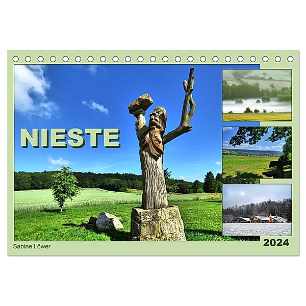 Nieste (Tischkalender 2024 DIN A5 quer), CALVENDO Monatskalender, Sabine Löwer