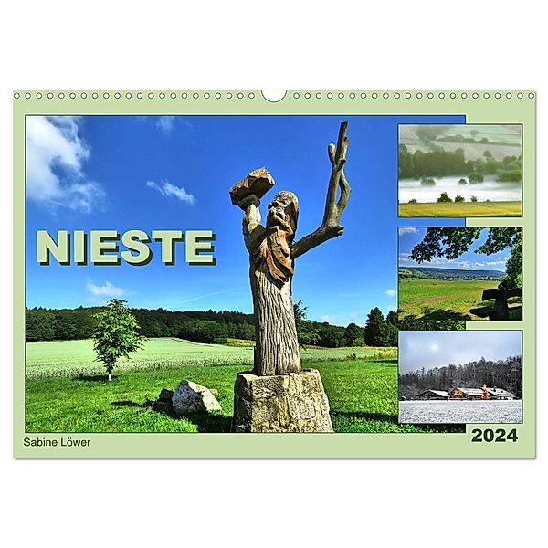 Nieste (Wandkalender 2024 DIN A3 quer), CALVENDO Monatskalender, Sabine Löwer