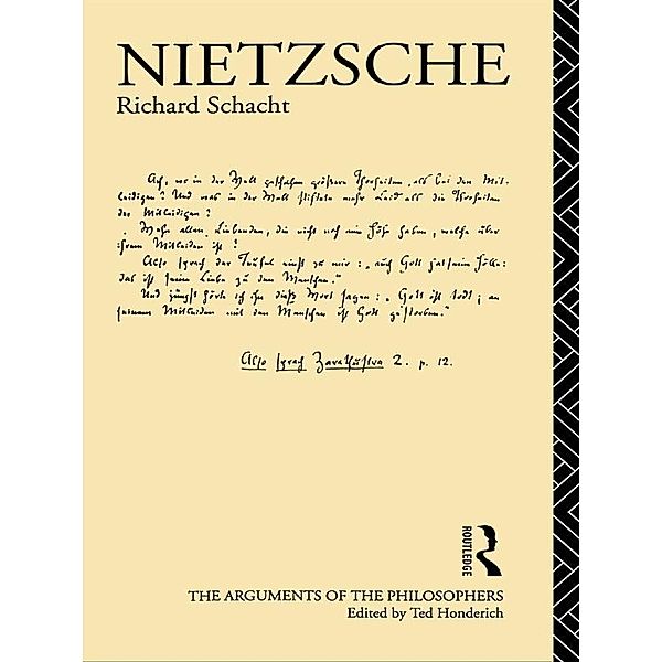 Nietzsche, Richard Schacht