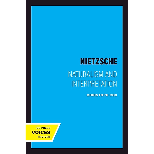 Nietzsche, Christoph Cox