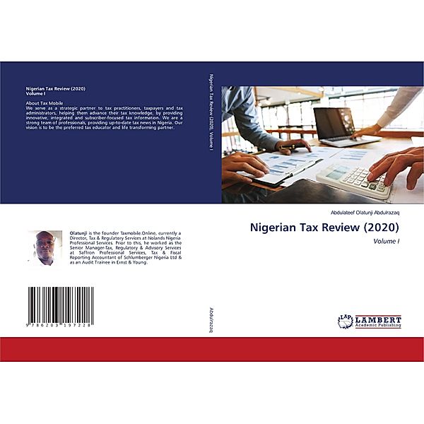 Nigerian Tax Review (2020), Abdulateef Olatunji Abdulrazaq