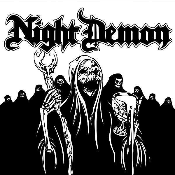 Night Demon S/T Deluxe Reissue (Black/White Smash Vinyl), Night Demon
