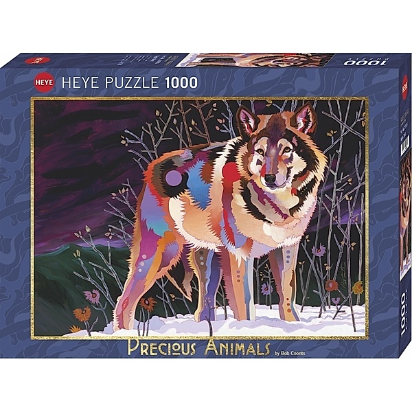 Huch, Heye Night Wolf Puzzle, Bob Coonts