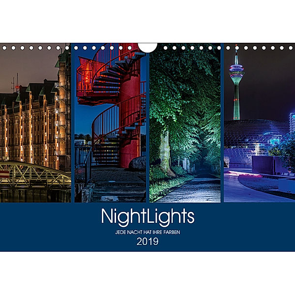 NightLights (Wandkalender 2019 DIN A4 quer), Jürgen Muß