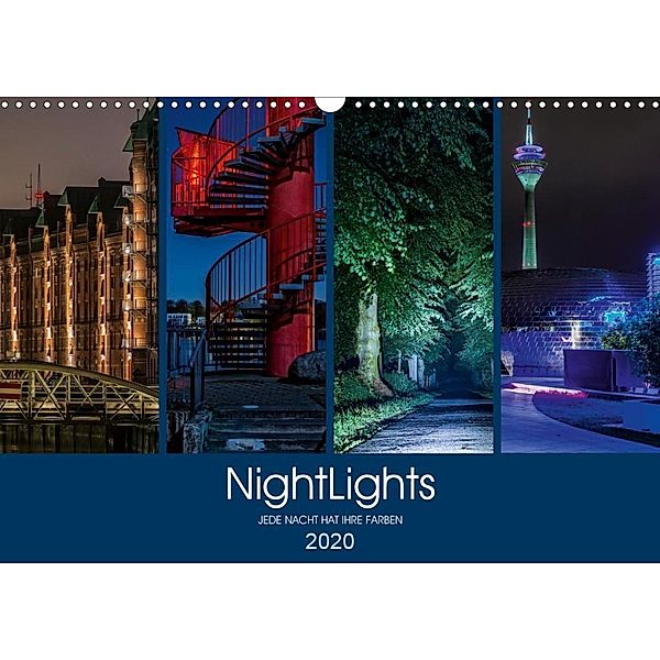 NightLights (Wandkalender 2020 DIN A3 quer), Jürgen Muß