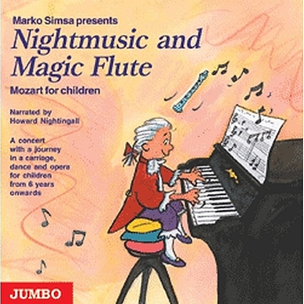 Nightmusic and Magic Flute,Audio-CD, Marko Simsa