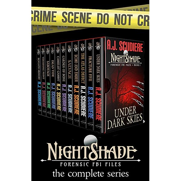 NightShade Forensic FBI Files: COMPLETE SET / NightShade Forensic FBI Files, A. J. Scudiere