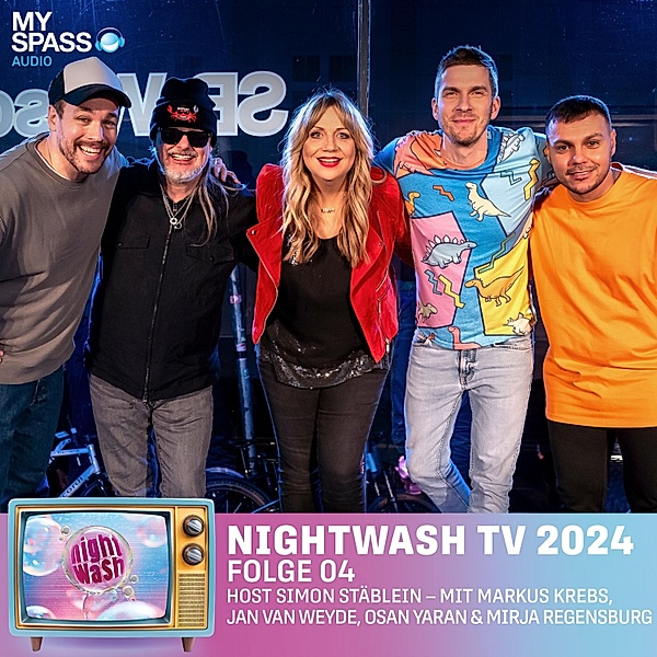 NightWash - 4 - NightWash TV 2024, Markus Krebs, Mirja Regensburg, Jan van Weyde, Simon Stäblein, Osan Yaran