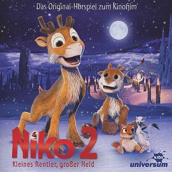Niko, Kleines Rentier, großer Held, 1 Audio-CD, Diverse Interpreten