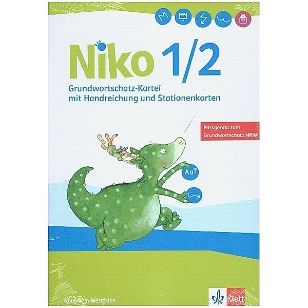 Niko Sprachbuch 1/2 - Grundwortschatzkartei Klasse 1/2
