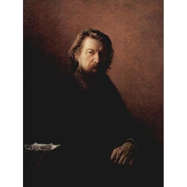 Nikolaj Nikolajewitsch Ge - Porträt des Schriftstellers Alexej Antonowitsch Potechin - 1.000 Teile (Puzzle)
