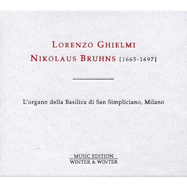 Nikolaus Bruhns, Lorenzo Ghielmi