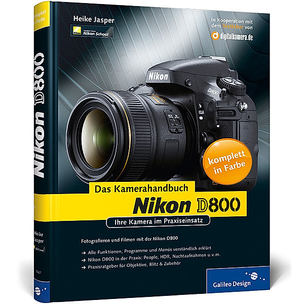 Nikon D800. Das Kamerahandbuch, Heike Jasper