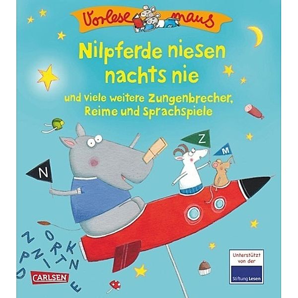 Nilpferde niesen nachts nie / Vorlesemaus Bd.16, Ditte Clemens