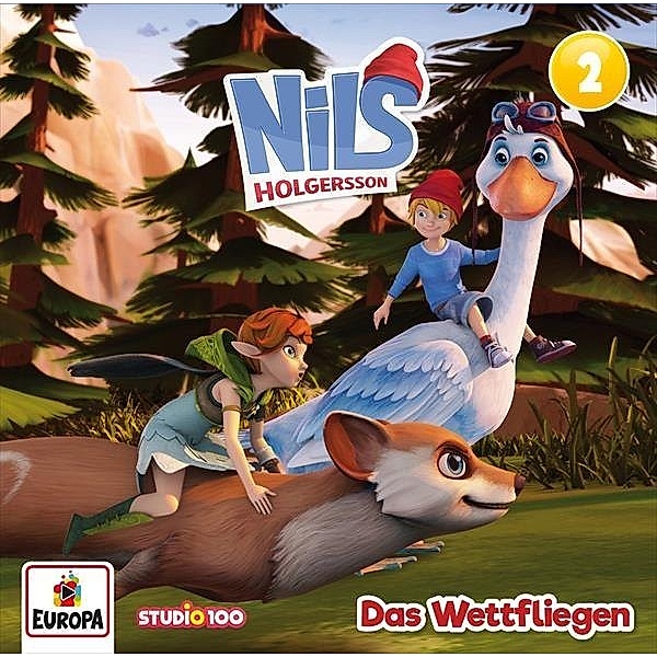 Nils Holgersson (CGI) - Das Wettfliegen.Tl.2,1 Audio-CD, Nils Holgersson
