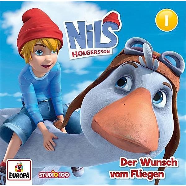 Nils Holgersson (CGI) - Der Wunsch vom Fliegen.Tl.1,1 Audio-CD, Nils Holgersson