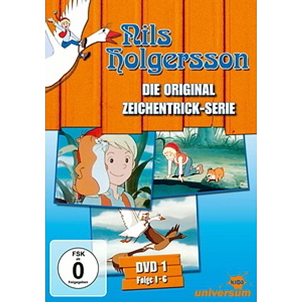 Nils Holgersson - DVD 01 (Folgen 1-6), Selma Lagerlöf