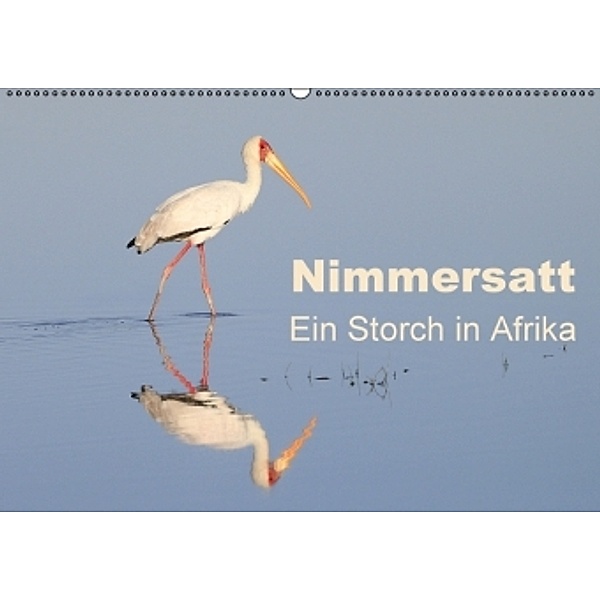 Nimmersatt - Ein Storch in Afrika (Wandkalender 2016 DIN A2 quer), Michael Herzog