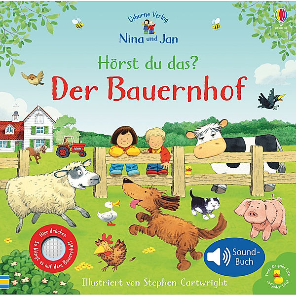 Nina und Jan - Hörst du das? Der Bauernhof, m. Soundeffekten, Sam Taplin, Felicity Brooks