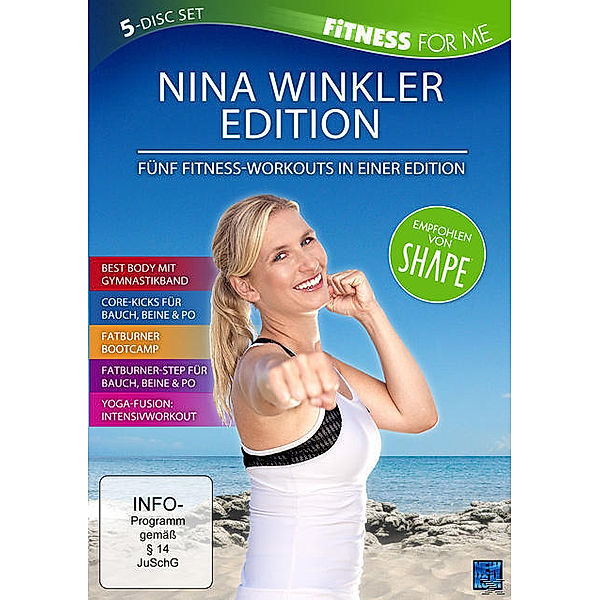 Nina Winkler Edition - Fitness for me - Rund um Fit Workout für Anfänger und Fortgeschrittene, N, A