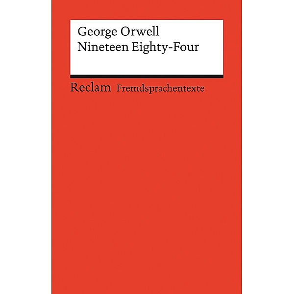 Nineteen Eighty-Four, George Orwell