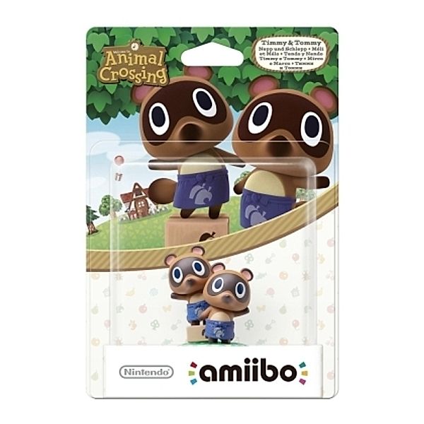 Nintendo amiibo Animal Crossing Nepp und Schlepp, 1 Figur