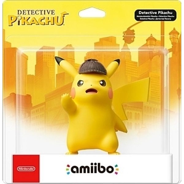 Nintendo amiibo Meisterdetektiv Pikachu, 1 Figur