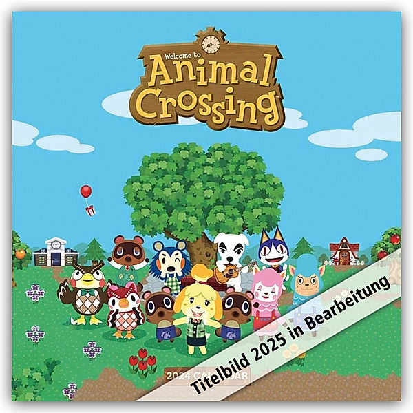 Nintendo - Animal Crossing 2025 - Wandkalender, Danilo Promotion Ltd