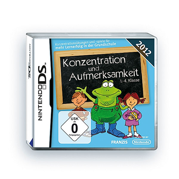 Nintendo DS, 1. - 4. Klasse (Ausführung: Konzentration und Aufmerksamkeit, 2012)