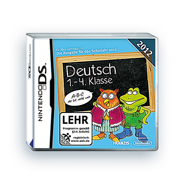 Nintendo DS Fit fürs Gymnasium 1. - 4. Klasse, 2012 (Ausführung: Deutsch, 2012)