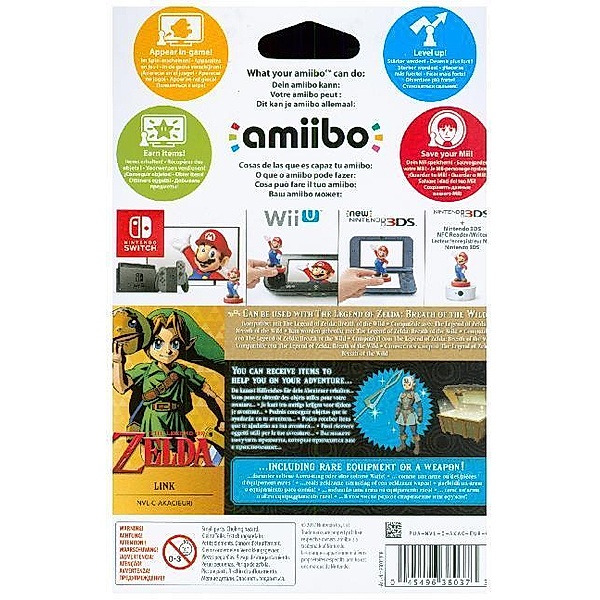 Nintendo - Nintendo amiibo Link Majoras Mask,1 Figur