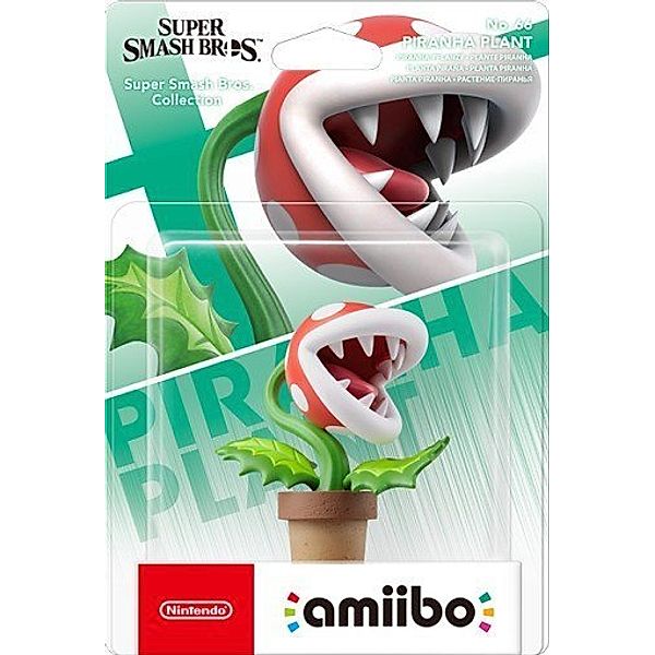 Nintendo - Nintendo amiibo, Super Smash Bros. Collection, Piranha-Pflanze,1 Figur