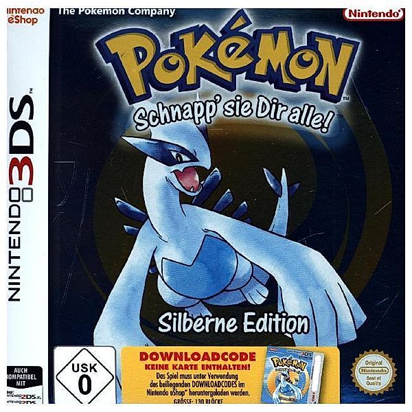 Nintendo - Nintendo Pokémon Silber,Download-Code für Nintendo 3DS-Spiel