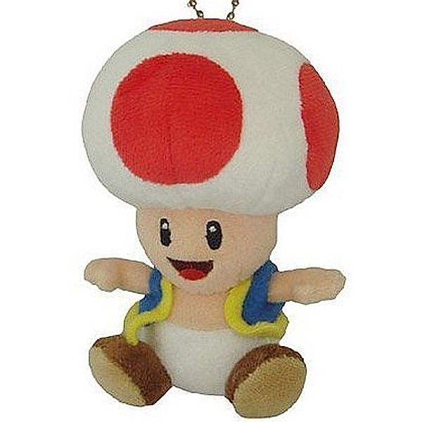Nintendo Plüschfigur Toad-Anhänger