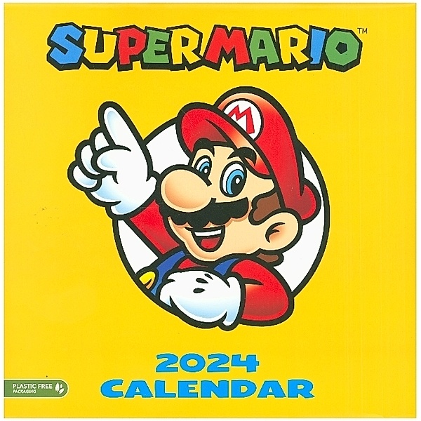 Nintendo - Super Mario 2024 - Wandkalender, Danilo Promotion Ltd