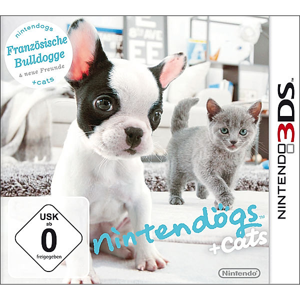 Nintendogs + Cats: Französische Bulldogge und neue Freunde, Nintendo 3DS