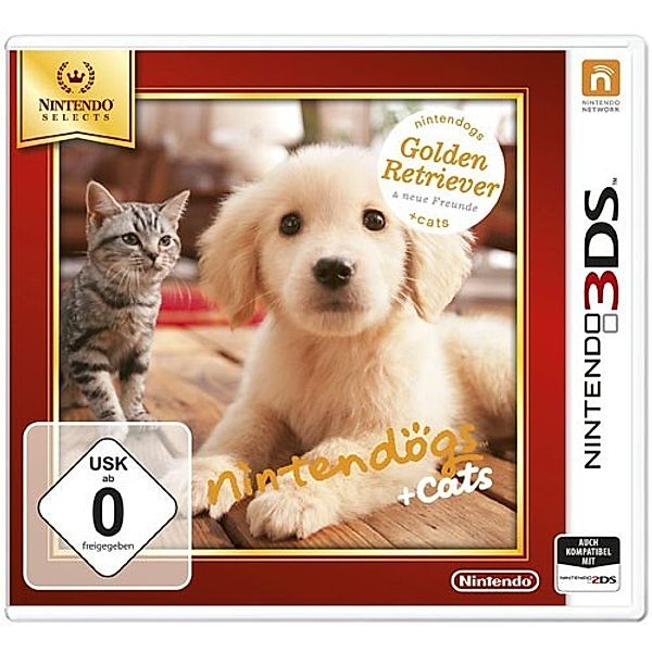 Nintendogs Retriever + New Friends Selects