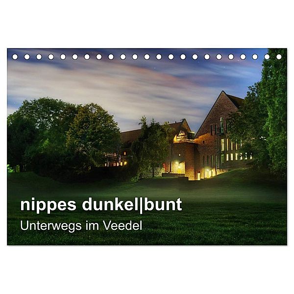 nippes dunkelbunt - Unterwegs im Veedel (Tischkalender 2024 DIN A5 quer), CALVENDO Monatskalender, Peter Brüggen // www. koelndunkelbunt.de