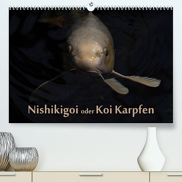 Nishikigoi oder Koi Karpfen (Premium, hochwertiger DIN A2 Wandkalender 2023, Kunstdruck in Hochglanz), Erwin Renken