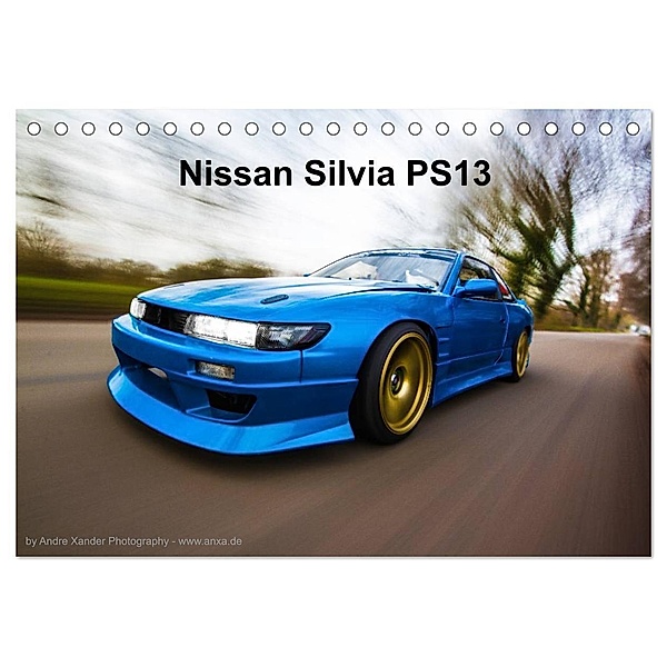 Nissan Silvia PS13 (Tischkalender 2024 DIN A5 quer), CALVENDO Monatskalender, Andre Xander